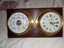 Brass weathermaster barometer for sale  LONDON