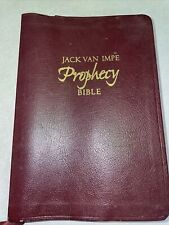 Bíblia de Profecia Jack Van Impe, KJV, Edição Especial Limitada, Carta Vermelha comprar usado  Enviando para Brazil