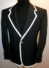 Men black blazer for sale  Shipping to Ireland