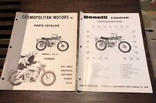 BENELLI COUGAR 65cc OWNERS + PARTS MANUALS - *ORIGINAL NEW OLD STOCK!* for sale  Shipping to South Africa