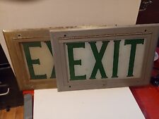 Exit sign metal for sale  Caribou