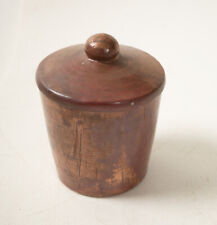 Used, Small Cannister (D4R-49) Hammered Copper 3.5" (JSF6) Mexico Folk Art Unmarked for sale  Shipping to South Africa