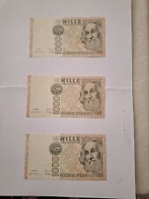 Banconote 1000 lire usato  Tortorella