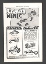 triang minic push for sale  UK