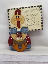 Wooden sign chicken for sale  Spring Branch