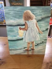 Canvas painting little for sale  Sussex