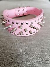 Dog collar studded for sale  IPSWICH