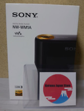 SONY NW-WM1A czarny odtwarzacz muzyki audio serii WM1 walkman japoński używany na sprzedaż  Wysyłka do Poland