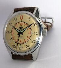 VINTAGE HMT PILOT LUME DIAL PARA SHOCK 17 JEWELS HAND WINDING MEN'S WRIST WATCH, used for sale  Shipping to South Africa