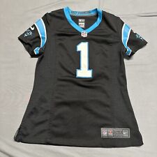 Camiseta deportiva Newton de Panthers Nike para mujer pequeña negra con cámara azul 1 en campo segunda mano  Embacar hacia Argentina