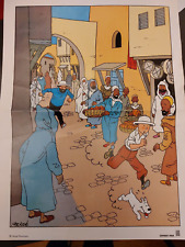 Hergé tintin affiche d'occasion  Gisors