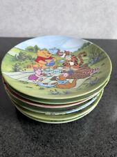 Lote de 9 placas de troca Winnie the Pooh "Fun in 100 Acre Woods" Disney Bradford comprar usado  Enviando para Brazil