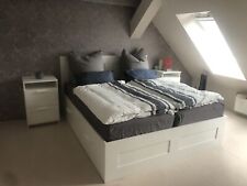 Doppelbett ikea brimnes gebraucht kaufen  Staßfurt