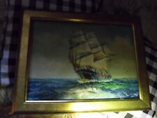 Antique signed oil for sale  Denver