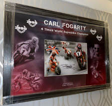 Framed carl fogarty for sale  WETHERBY