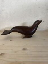 Wooden carved sealion for sale  Shipping to Ireland