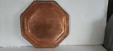 11" Hammered Copper Plate/ Tray for sale  Shipping to South Africa