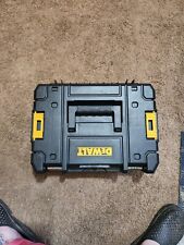 Caja de herramientas DEWALT TSTAK II parte superior plana DWST17807 negra , usado segunda mano  Embacar hacia Argentina