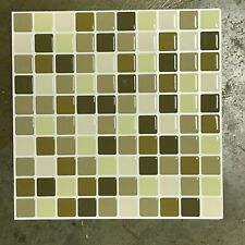 Smart Tiles Peel & Stick Self-Adhesive Decorative Mosaic WALL Tile 1 PK of 6 for sale  Chicago