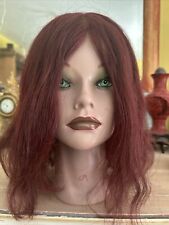 cosmetology mannequin head human hair for sale  Kalamazoo