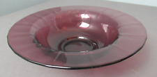 Tigela decorativa roxa de vidro centro de framboesa estúdio frutas - 9 1/4" de largura - d4 sb comprar usado  Enviando para Brazil