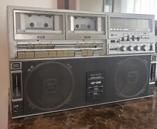 Rádio BOOMBOX/Cassete Duplo SHARP GF-515 Difícil de Encontrar Apenas Rádio Funciona! comprar usado  Enviando para Brazil