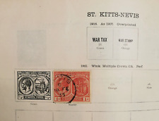 Kitts nevis stamps for sale  AYLESBURY