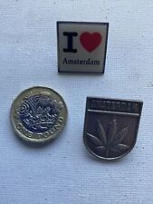 Amsterdam pin badges for sale  HELENSBURGH