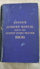 stones justices manual for sale  ROTHERHAM