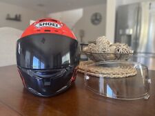 Shoei X-14 Marquez 4 Red Ant Racing Motorcycle Helmet Size XL w/2 Visors for sale  Shipping to South Africa