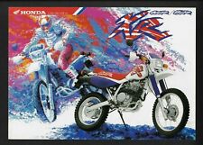 Used, HONDA XR600R & XR250R MOTORCYCLES 4 PAGE BROCHURE  for sale  Shipping to South Africa