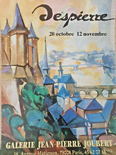 Despierre original exhibition d'occasion  Vanves