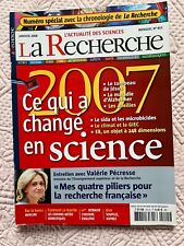 Recherche science 2007 d'occasion  France