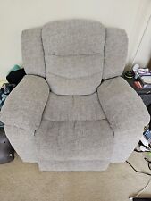 Grey electric recliner for sale  WIRRAL