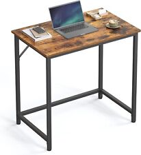 VASAGLE Office Desk Table Workstation 80 x 50 x 75 cm Office Living Room BROWN for sale  Shipping to South Africa