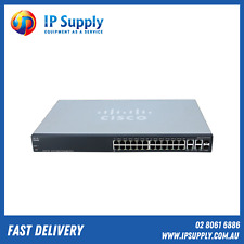 Cisco SRW2024P-K9-AU SG300-28P 28 Port Gigabit PoE Managed Switch Fully Tested for sale  Shipping to South Africa