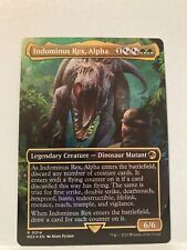 Usado, Magic The Gathering Indominus Rex Alpha (Lámina sin fronteras) Jurassic World Collection 0014 segunda mano  Embacar hacia Argentina