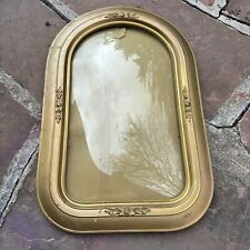 OVAL ANTIQUE Vintage BUBBLE GLASS CONVEX FRAME Chicago Portrait Co for sale  Shipping to South Africa
