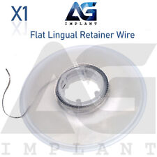 Flat lingual retainer for sale  Shipping to Ireland