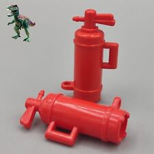 Usado, X2 Playmobil extintor rojo-bomberos-gasolinera-taller-camion-helicoptero-lancha comprar usado  Enviando para Brazil