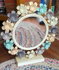 metal table mirror top floral for sale  Petersburg