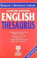 Webster english thesaurus for sale  Montgomery
