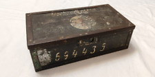 "ORIGINAL Wehrmacht Primeros Auxilios "CAJA DE CONEXIÓN"" Marcado NUMERADO ""594435" segunda mano  Embacar hacia Argentina