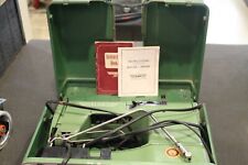 Vintage Elna Green Metal Sewing Machine w/ Case for sale  Shipping to South Africa