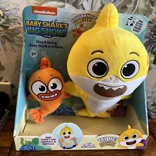 Nickelodeon Baby Shark's Big Show Sing & Swing Baby Shark & William Talking Toys for sale  Shipping to South Africa