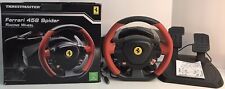 Used, Thrustmaster Ferrari 458 Spider Racing Steering Wheel & Pedals Xbox One for sale  Shipping to South Africa