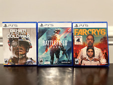 PS5 Games: Far Cry 6 -- Battlefield 2042 --Call Of Duty Black Ops Cold War -USED for sale  Shipping to South Africa