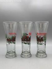 glasses beer 3 budweiser for sale  Randolph