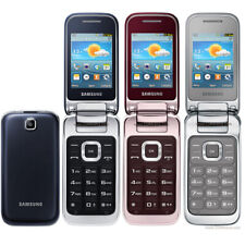 Używany, Samsung C3590 2MP Duże przyciski Bluetooth Odblokowany 2,4" Flip Telefon komórkowy Open Box na sprzedaż  Wysyłka do Poland
