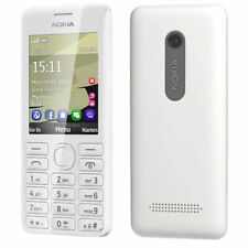 Używany, Odblokowana oryginalna klawiatura Nokia Asha 206 2060 Dual SIM angielska hebrajska opcja na sprzedaż  Wysyłka do Poland